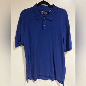 Men’s Chaps XL casual polo shirt blue